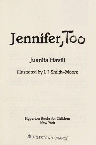 Cover of Jennifer, Too