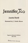 Book cover for Jennifer, Too