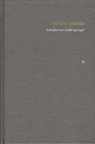 Cover of Rudolf Steiner, Schriften Zur Anthropologie