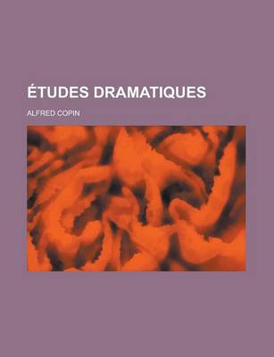 Book cover for Etudes Dramatiques