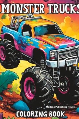 Cover of Monster Trucks Coloring Book