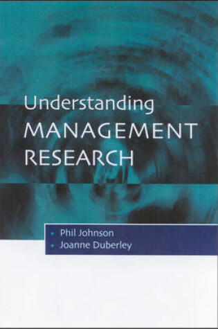 Cover of Understanding Management Research