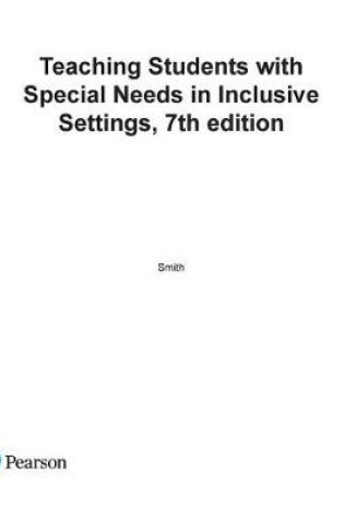 Cover of Teaching Students with Special Needs in Inclusive Settings, Enhanced Pearson Etext with Loose-Leaf Version -- Access Card Package