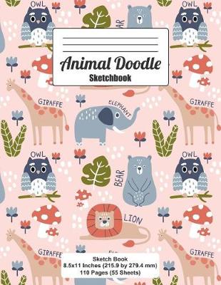 Book cover for Animal Doodle Sketchbook