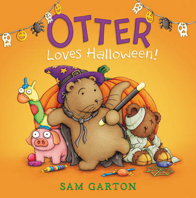 Book cover for Otter Loves Halloween!