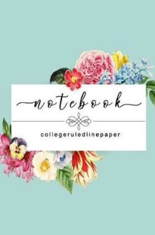 Cover of Notebook College Ruled Line Paper