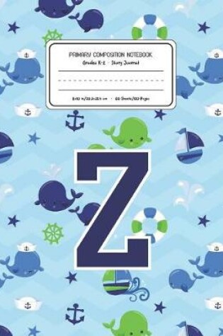 Cover of Primary Composition Notebook Grades K-2 Story Journal Z