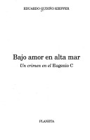 Book cover for Bajo Amor En Alta Mar