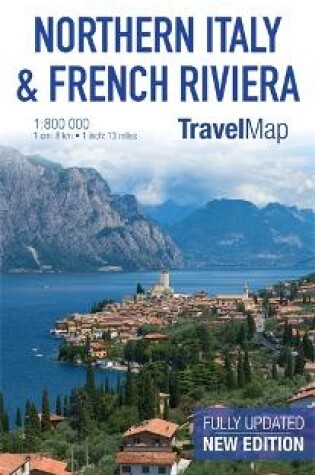 Cover of Insight Travel Map: Northern Italy & French Riviera