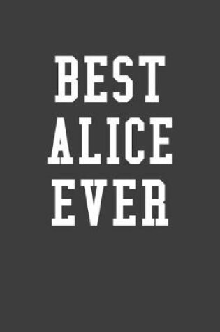 Cover of Best Alice Ever