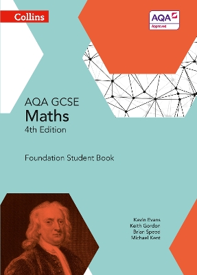 Book cover for GCSE Maths AQA Foundation Student Book