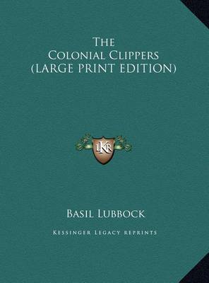 Book cover for The Colonial Clippers