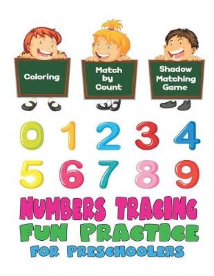 Book cover for Numbers Tracing Fun Practice for Preschoolers
