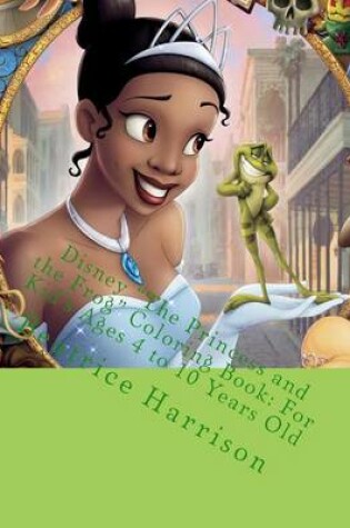 Cover of Disney the Princess and the Frog Coloring Book