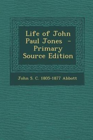 Cover of Life of John Paul Jones