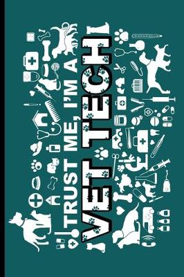 Book cover for Vet Tech Journal Notebook