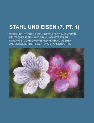 Book cover for Stahl Und Eisen (7, PT. 1 )