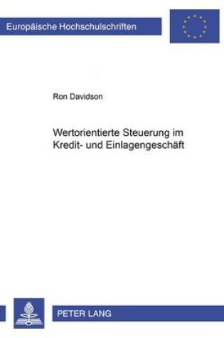 Cover of Wertorientierte Steuerung Im Kredit- Und Einlagengeschaeft