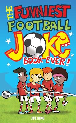 Book cover for The Funniest Football Joke Book Ever!