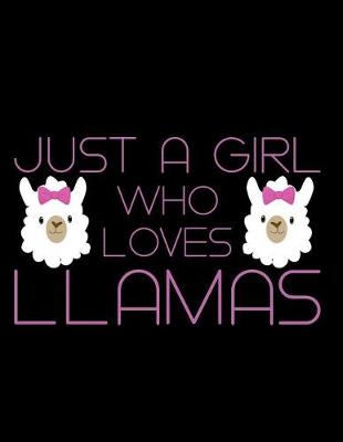 Book cover for Just a Girl Who Loves Llamas