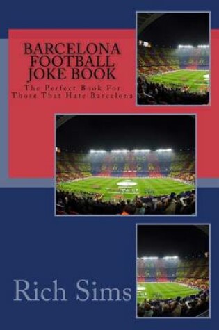 Cover of BARCELONA Football Joke Book