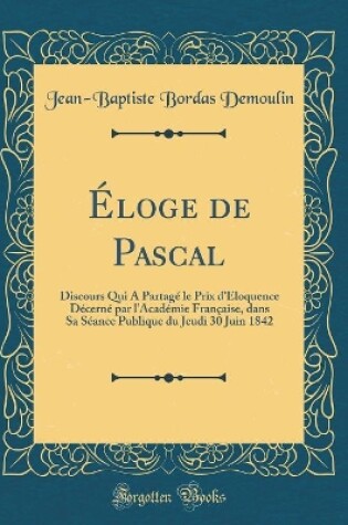 Cover of Éloge de Pascal