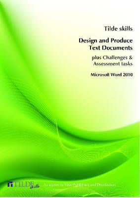 Book cover for Design and Produce Text Documents