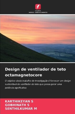 Cover of Design de ventilador de teto octamagnetocore