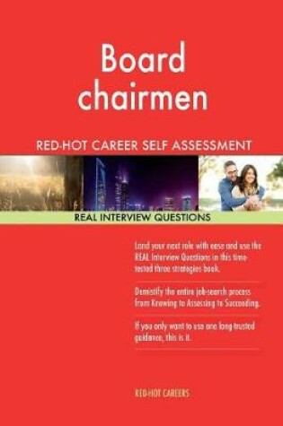 Cover of Board Chairmen Red-Hot Career Guide; 1184 Real Interview Questions