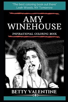 Book cover for Amy Winehouse Inspirational Coloring Book