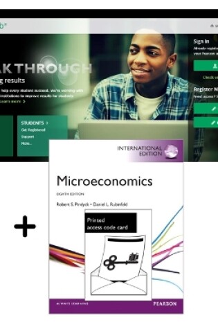 Cover of Microeconomics -- NEW MyLab Economics with Pearson eText