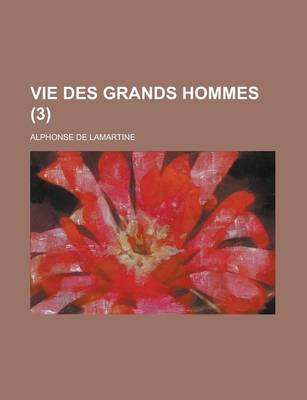 Book cover for Vie Des Grands Hommes (3)