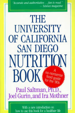 Cover of The University of California San Diego Nutrition Book