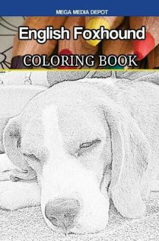 Cover of English Foxhound Coloring Book