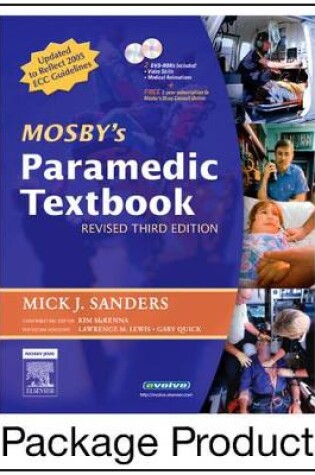 Cover of Mosby's Paramedic Textbook (Revised Reprint) and RAPID Paramedic (Revised Reprint) Package