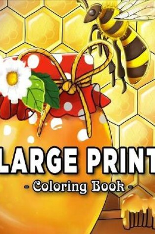 Cover of Large Print Coloring Book