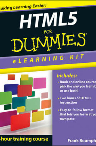 Cover of Html5 Elearning Kit for Dummies