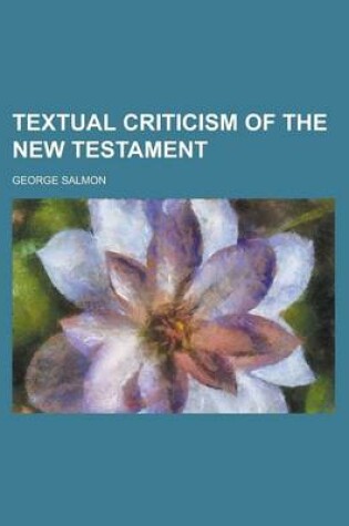 Cover of Textual Criticism of the New Testament