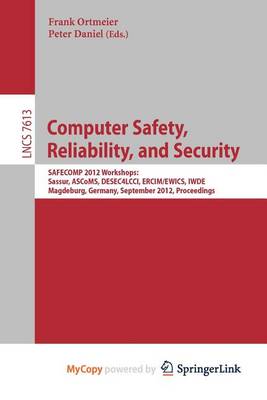 Book cover for Computer Safety, Reliability, and Security