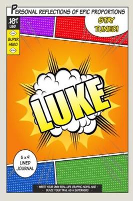 Book cover for Superhero Luke