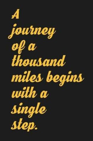 Cover of Journey of a Thousand Miles Notebook