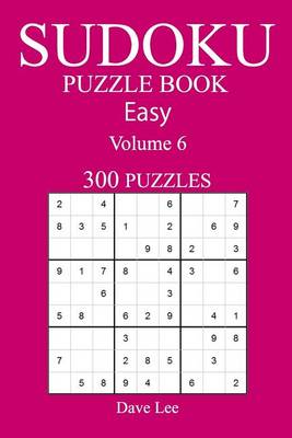 Book cover for Easy 300 Sudoku Puzzle Book