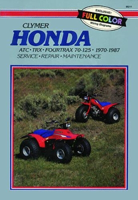 Book cover for Honda ATC TRX 4Trax 70-125 70-87