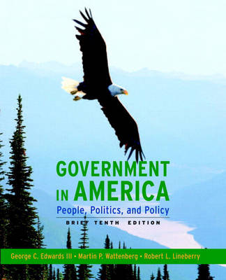 Book cover for MyLab Political Science -- Standalone Access Card -- for Government in America, Brief Study