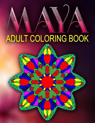 Book cover for MAYA ADULT COLORING BOOKS - Vol.1
