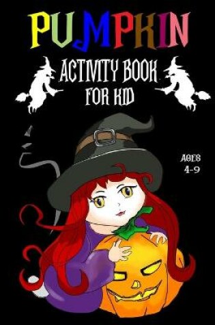 Cover of Pumpkin Activity Book for Kids