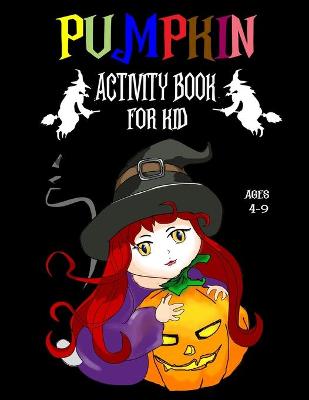 Book cover for Pumpkin Activity Book for Kids