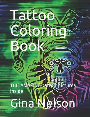 Book cover for Tattoo Coloring Book