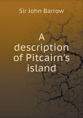 Book cover for A description of Pitcairn's island