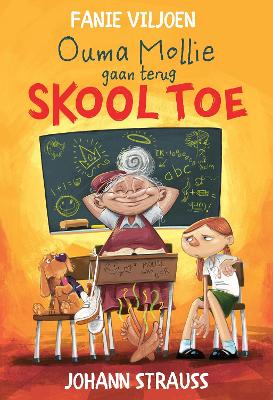 Book cover for Ouma Mollie gaan terug skool toe